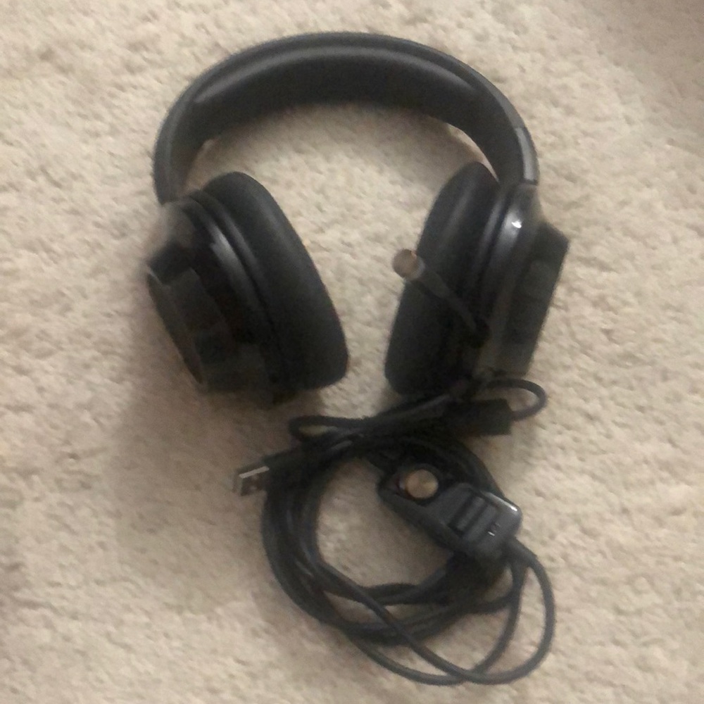 Usb gaming headset